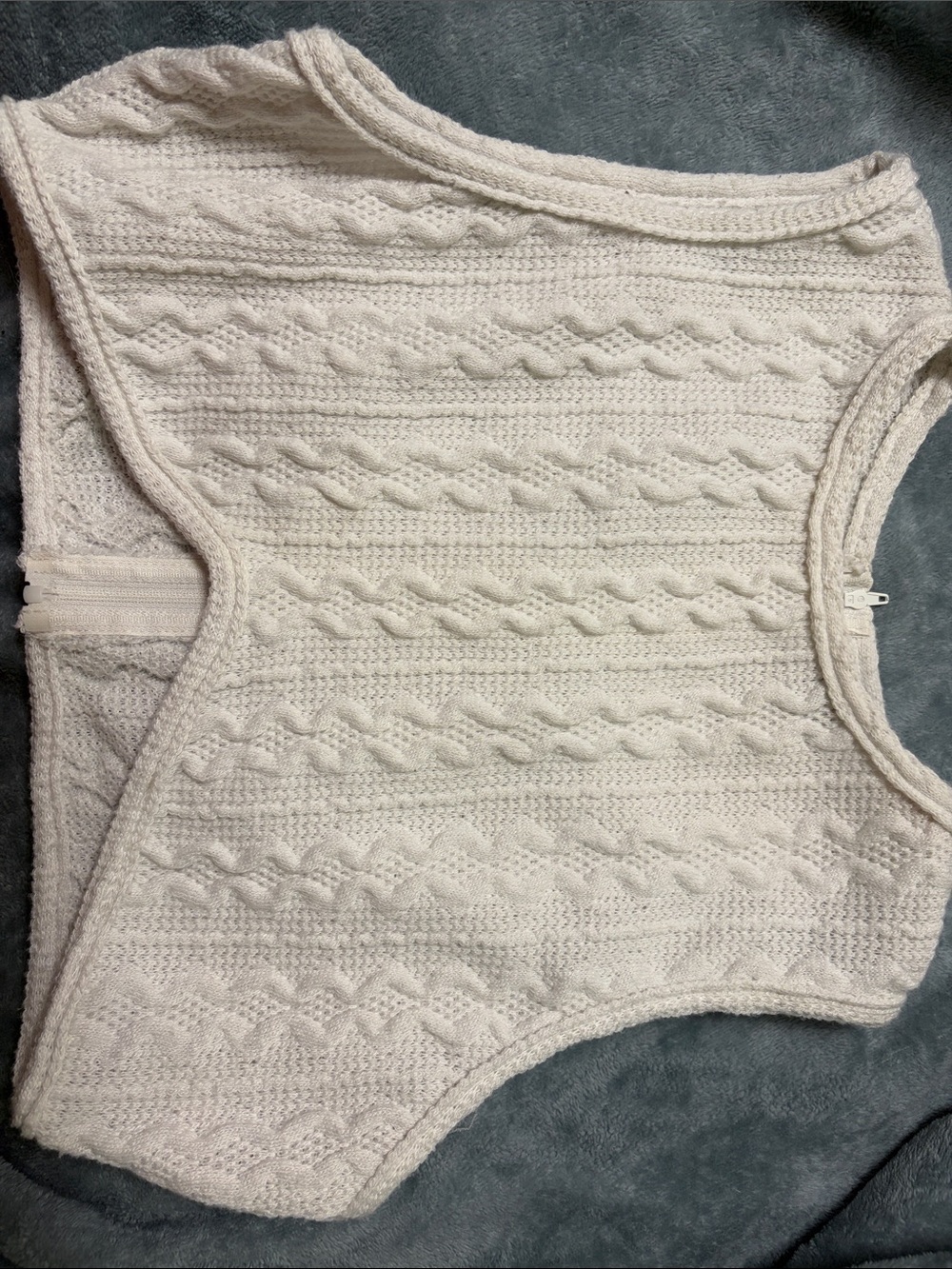 White crop top
